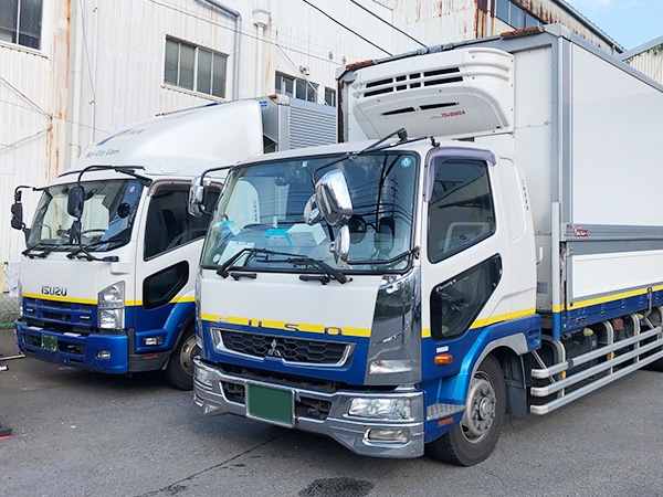 豊富な車種と優秀なドライバーであらゆる陸送を可能に